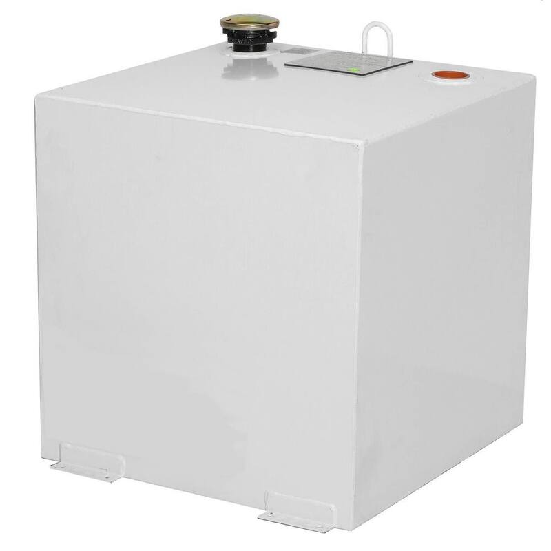 Crescent Jobox Square Steel Liquid Transfer Tank in White - 485000