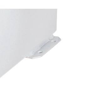 Crescent Jobox Short-Bed L-Shaped Steel Liquid Transfer Tank in White - 498000