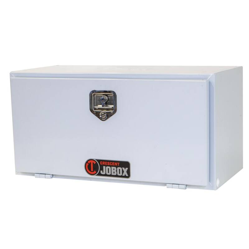 Crescent Jobox 48 in. x 24 in. x 24 in. White Steel Underbody Tool Box - 7948240