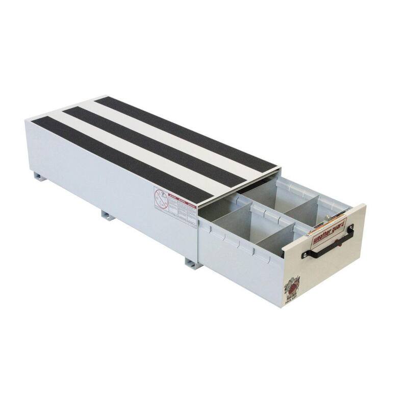 Weather Guard Steel Pack Rat Drawer Unit in Brite White - 336-3