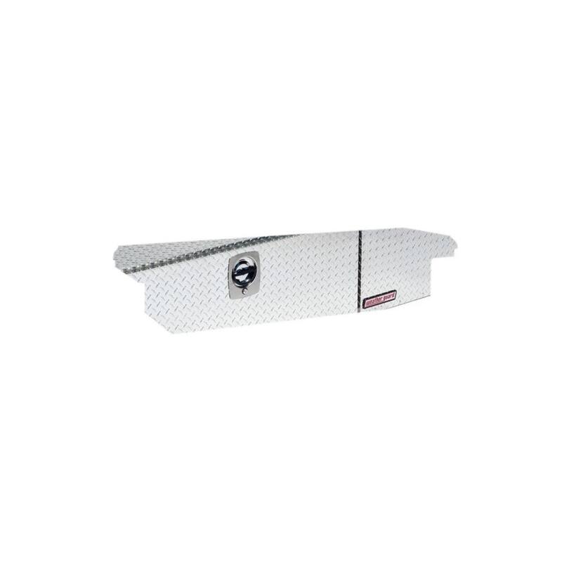 Weather Guard 96.25 Diamond Plate Aluminum Full Size Top Mount Truck Tool Box - 396-0-02