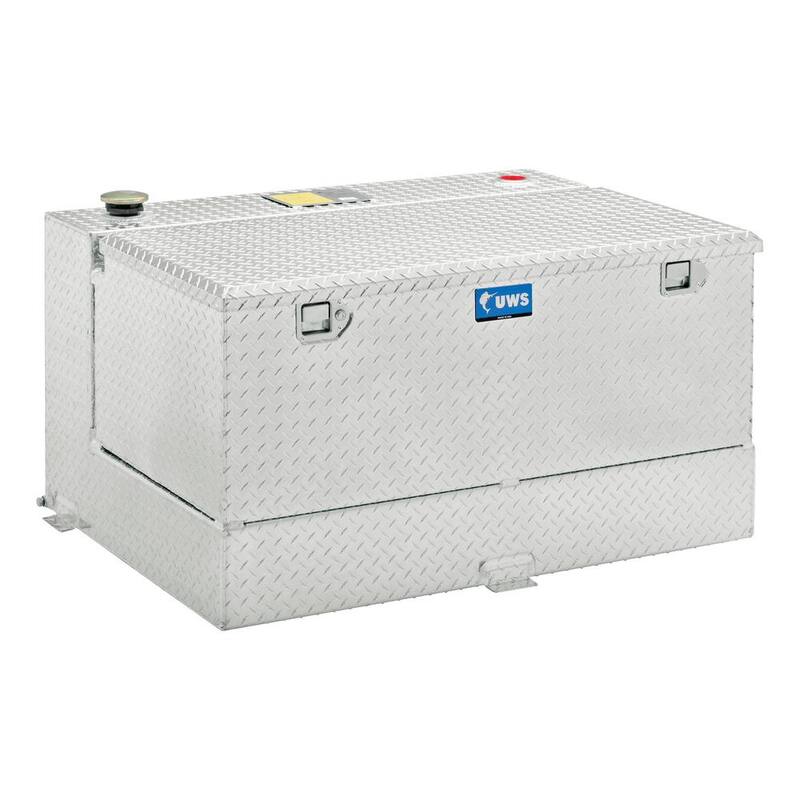 UWS 45 Gal. L-Shape and Aluminum Chest Transfer Tank Combo - TT-45-COMBO
