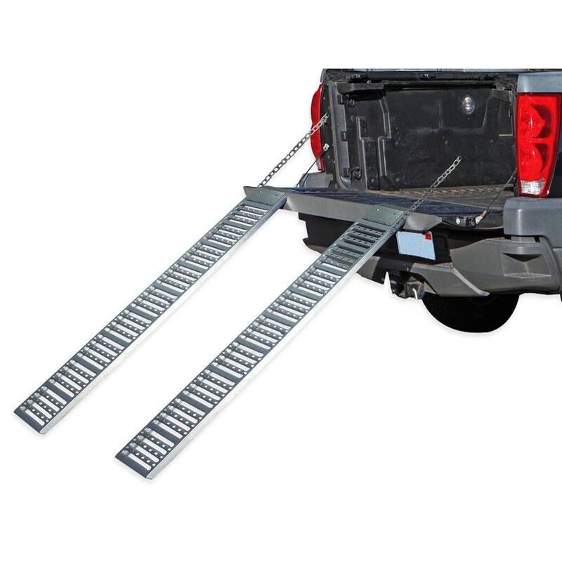 BRIDGELAND 9 in. x 72 in. 1000 lbs. Capacity Steel Loading Ramps - 91032