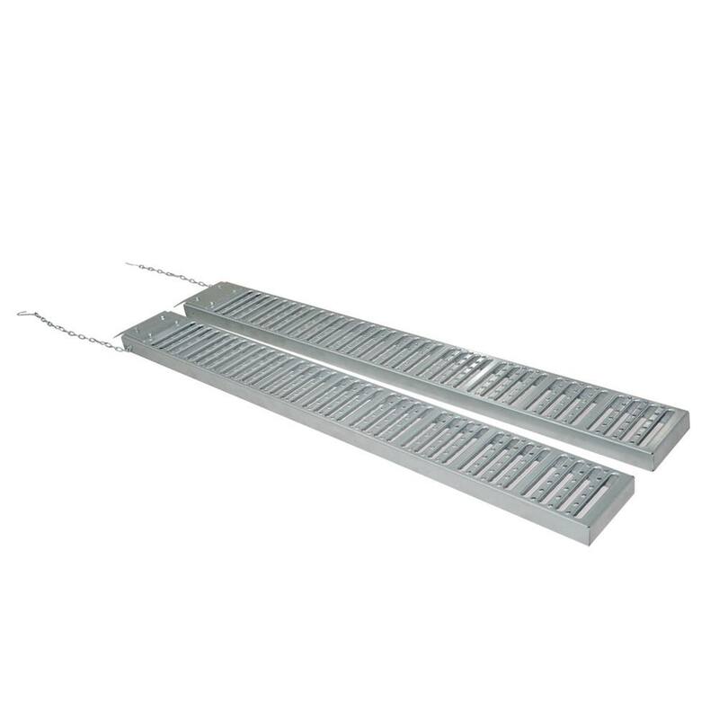 BRIDGELAND 9 in. x 72 in. 1000 lbs. Capacity Steel Loading Ramps - 91032