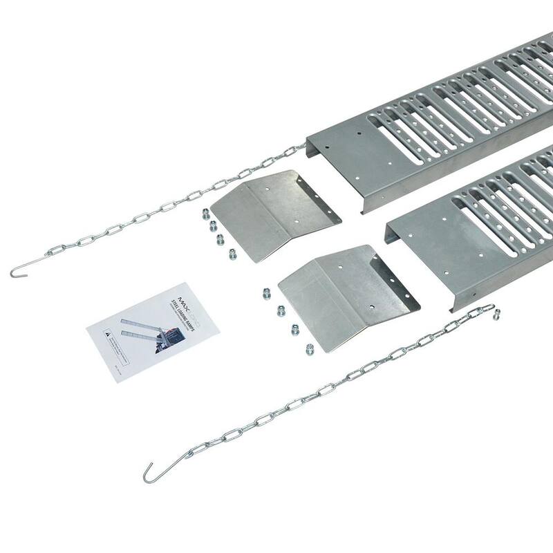 BRIDGELAND 9 in. x 72 in. 1000 lbs. Capacity Steel Loading Ramps - 91032