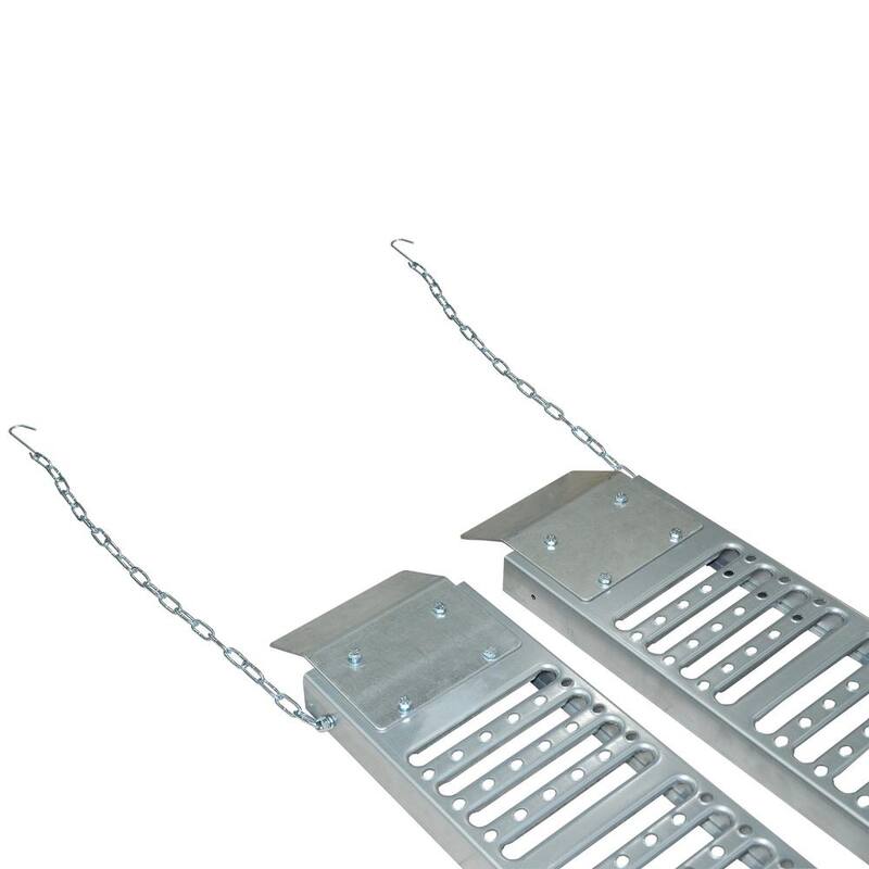 BRIDGELAND 9 in. x 72 in. 1000 lbs. Capacity Steel Loading Ramps - 91032
