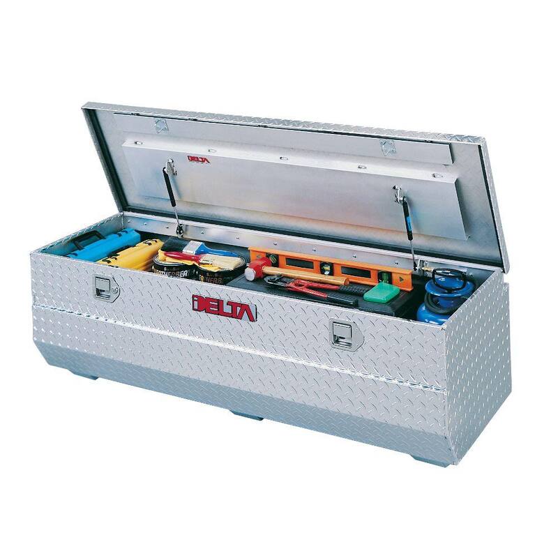 Crescent Jobox 59-1/2 in. Diamond Plate Aluminum Full Size Truck Tool Chest - 896260