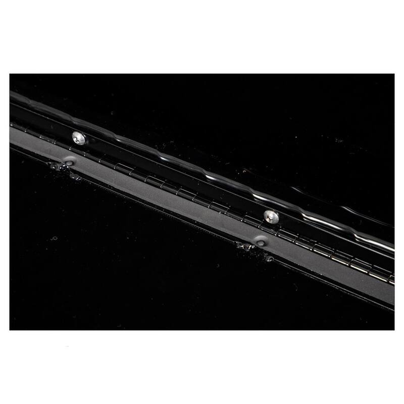 Buyers Products Company 96 in. Black Diamond Tread Aluminum Top Mount Truck Tool Box - 1721568