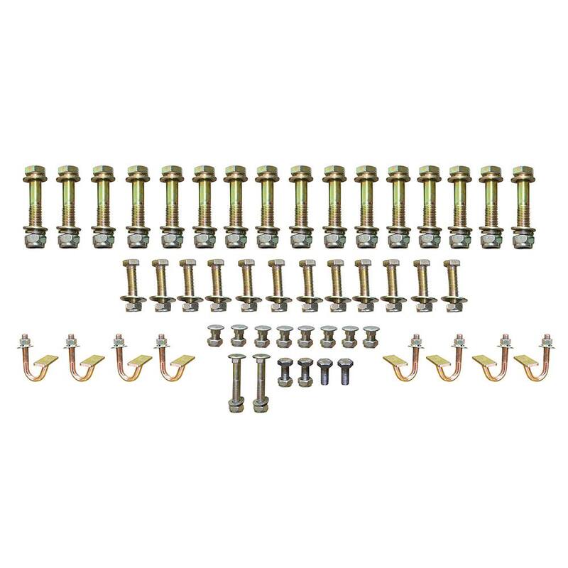 Erickson 1,000 lbs. Steel Truck Rack Patented Adjustable Clamping System Fits All Trucks - 07707
