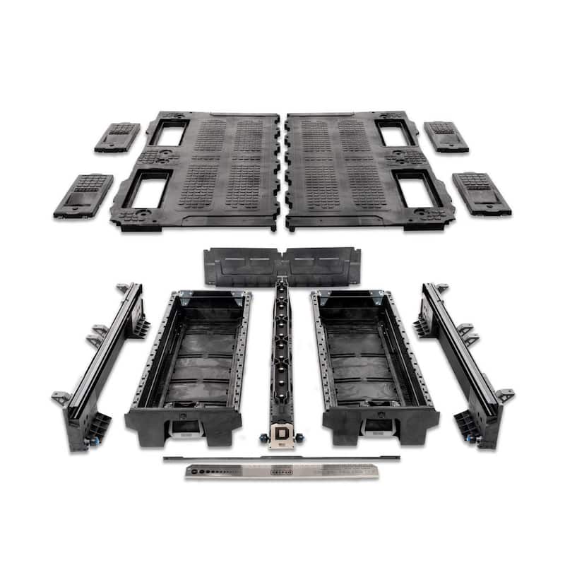 DECKED 6 ft. 6 in. Bed Length Storage System for GM Sierra or Silverado 1500 (2019-Current) - New wide bed width - XG7