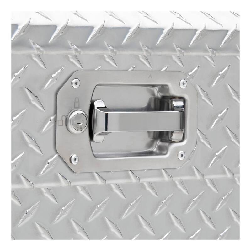 UWS 72 in. Silver Aluminum Low Profile Crossbed Truck Tool Box - EC10611