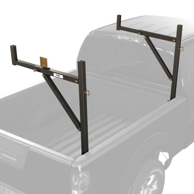Elevate Outdoor 250 lbs. Adjustable No-Drill Steel Ladder Rack - NDSLR