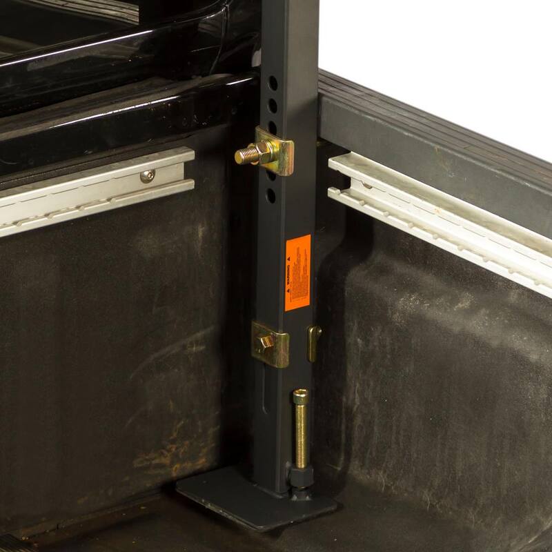 Elevate Outdoor 250 lbs. Adjustable No-Drill Steel Ladder Rack - NDSLR