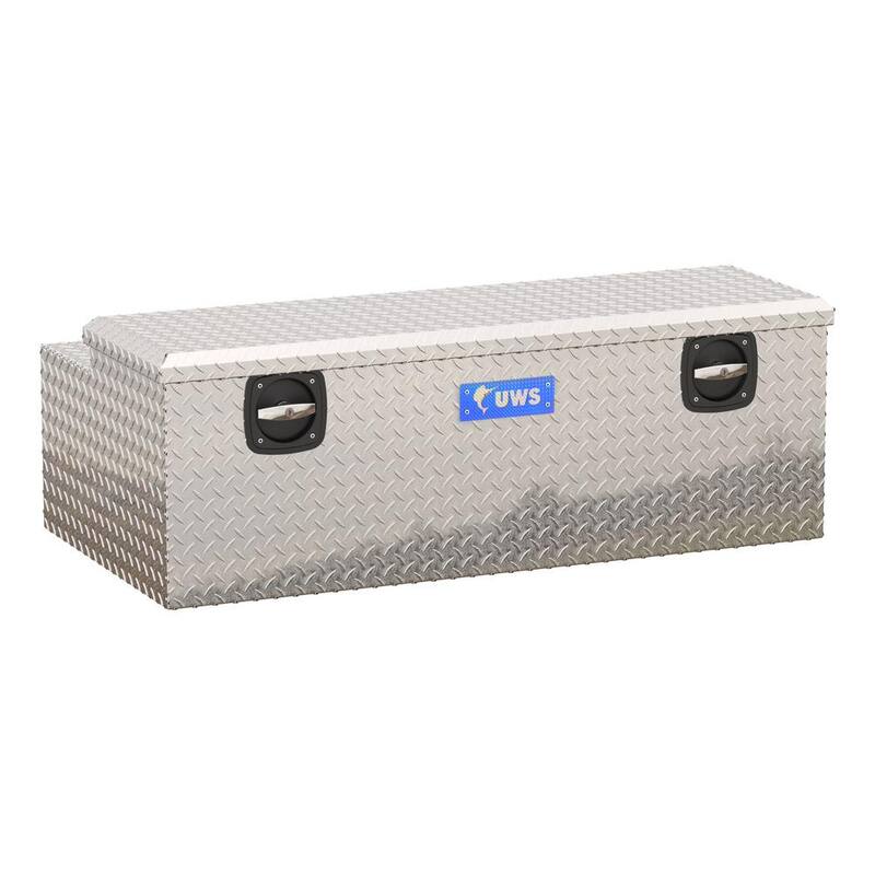 UWS Bright Aluminum Secure Lock 48" Under Tonneau Chest Box (Heavy Packaging) - EC20501