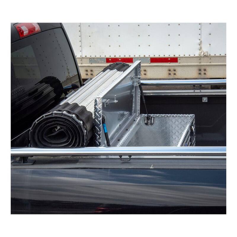 UWS Bright Aluminum Secure Lock 48" Under Tonneau Chest Box (Heavy Packaging) - EC20501