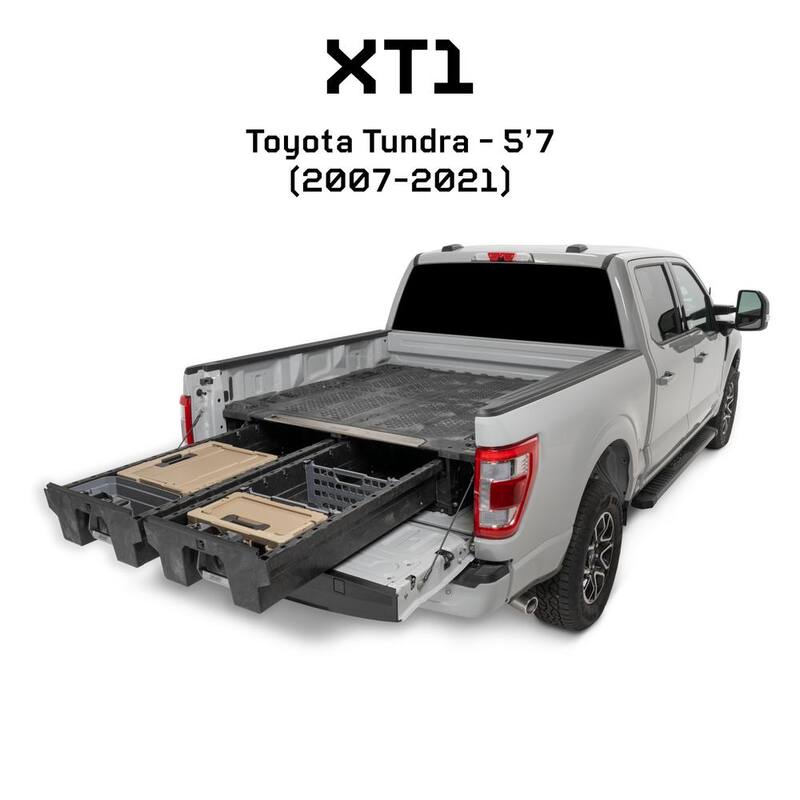 DECKED 5 ft. 7 in. Bed Length Pick Up Truck Storage System for Toyota Tundra (2007 - 2021) - XT1