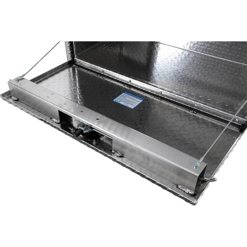 Buyers Products Company 18 in. x 18 in. x 36 in. Diamond Plate Tread Aluminum Underbody Truck Tool Box - 1735105