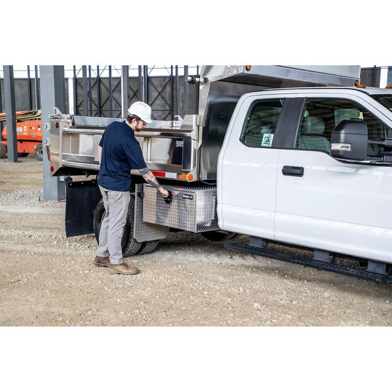 Buyers Products Company 18 in. x 18 in. x 36 in. Diamond Plate Tread Aluminum Underbody Truck Tool Box - 1735105