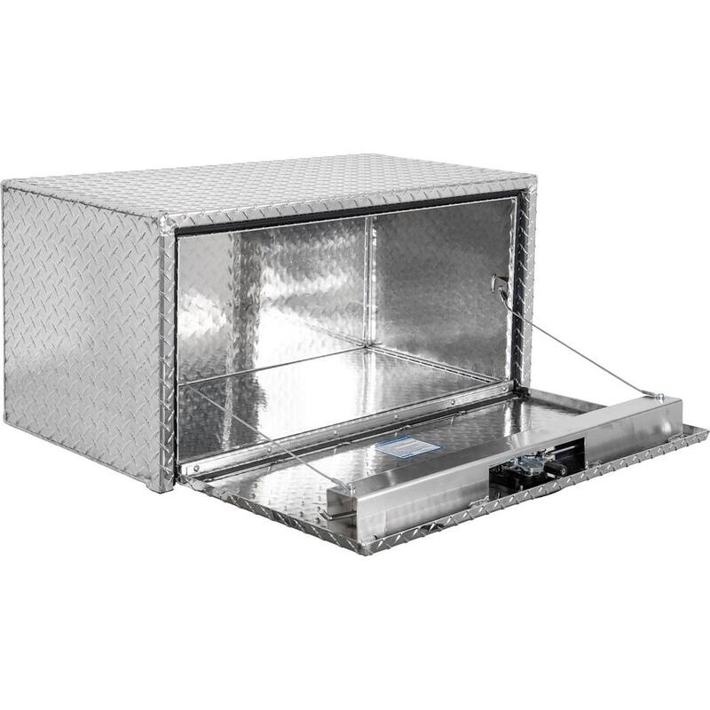 Buyers Products Company 18 in. x 18 in. x 36 in. Diamond Plate Tread Aluminum Underbody Truck Tool Box - 1735105