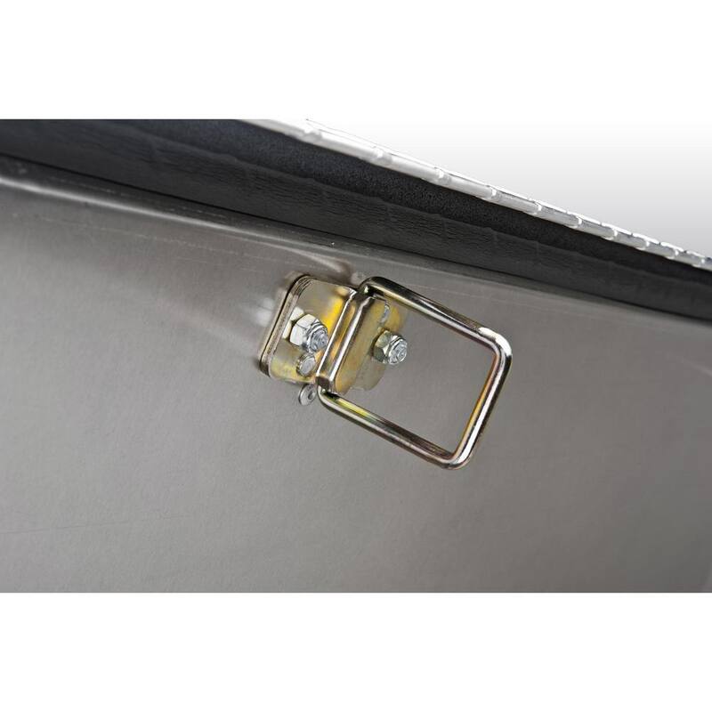Crescent Jobox 61 in. Diamond Plate Aluminum Full Size Gear-Lock Truck Tool Box Chest with Gear-Lock Latch - 1-350000