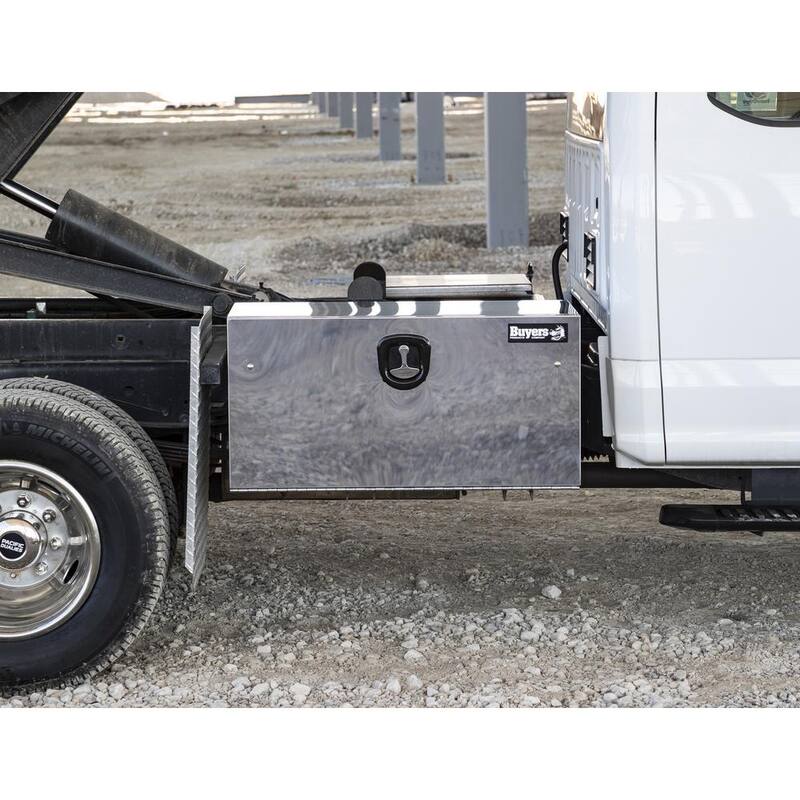 Buyers Products Company 18 in. x 18 in. x 36 in. Stainless Steel Underbody Truck Tool Box with Stainless Steel Door - 1702655