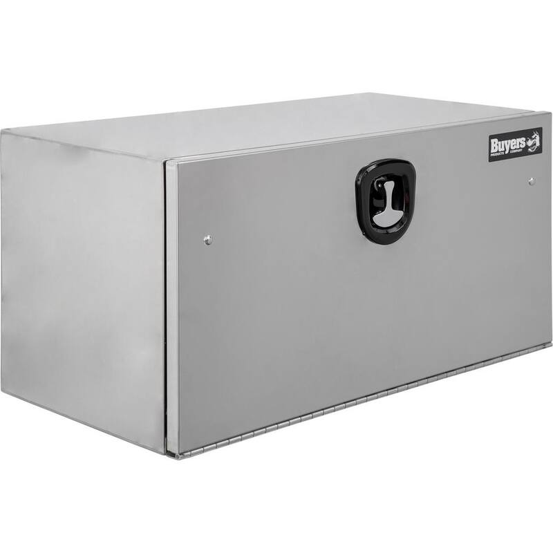 Buyers Products Company 18 in. x 18 in. x 36 in. Stainless Steel Underbody Truck Tool Box with Stainless Steel Door - 1702655
