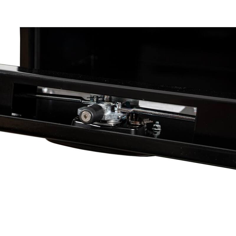 Buyers Products Company 18 in. x 18 in. x 24 in. Gloss Black Steel Underbody Truck Tool Box - 1732300