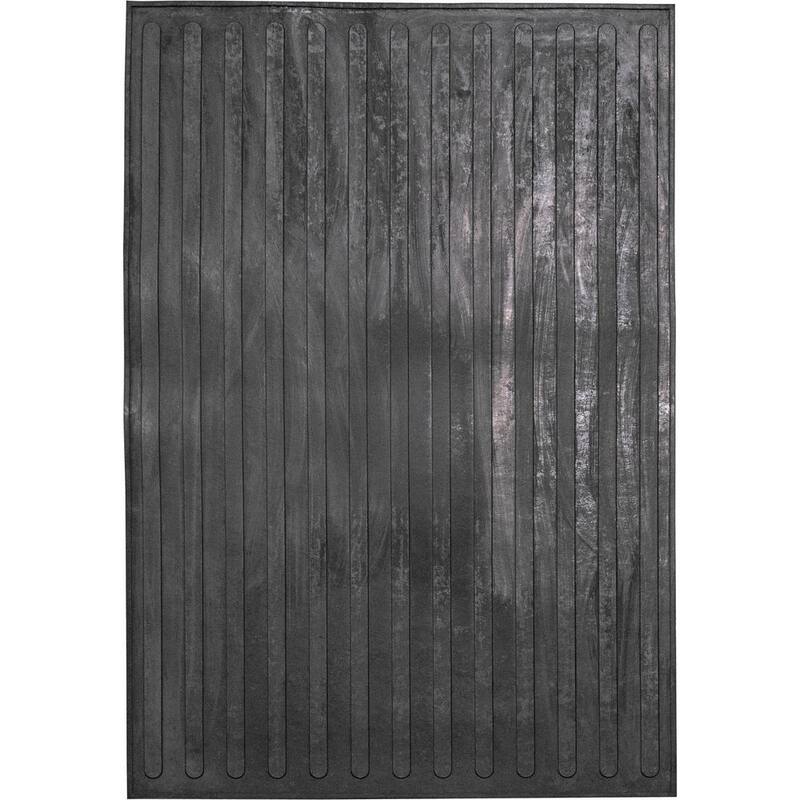 Boomerang RUBBER, INC 48 in. x 78 in. Universal Fit Truck Bed Mat Utility Cargo Liner Anti Fatigue Trim to Fit Floor Mat - TM415BAGGED