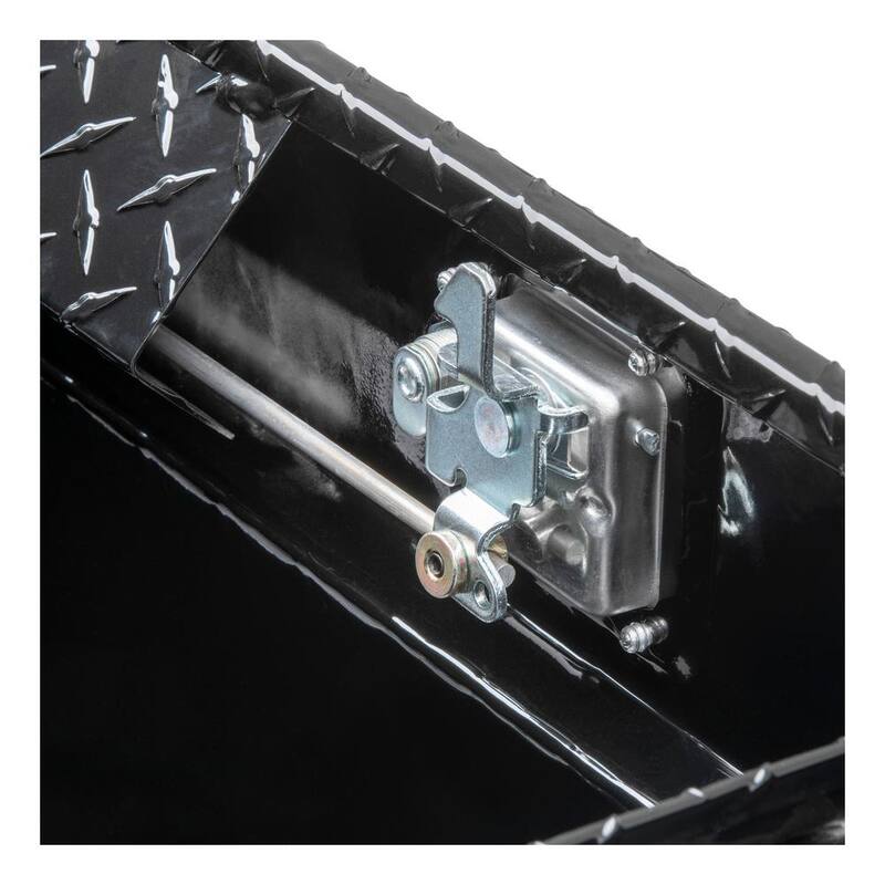 UWS 69 in. Gloss Black Aluminum Slim-Line Truck Tool Box, Low Profile (Heavy Packaging) - EC10552
