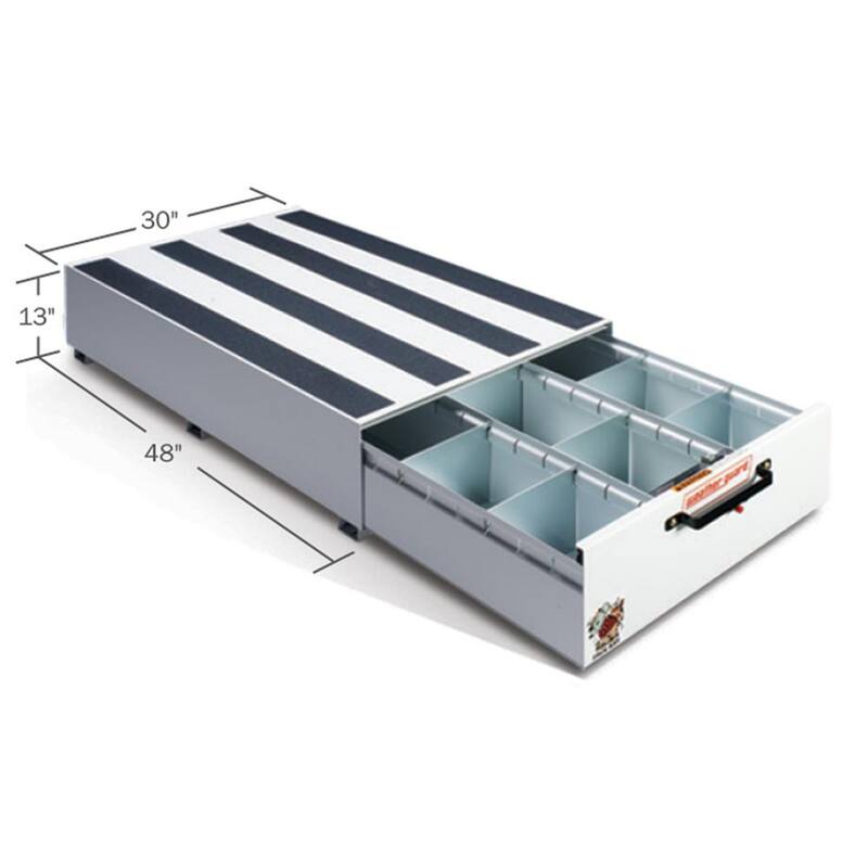 Weather Guard Steel Pack Rat Drawer Unit in Brite White - 337-3