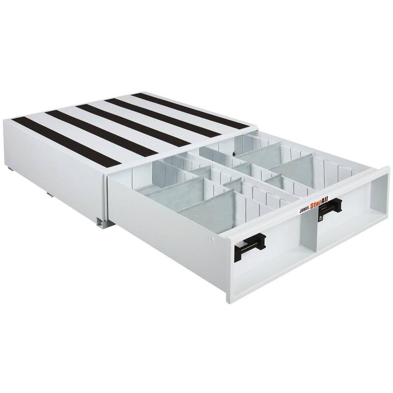 Crescent Jobox 48 in. L x 24 in. W x 9 in T StorAll Heavy-Duty Steel 2-Drawer Storage System - 662980