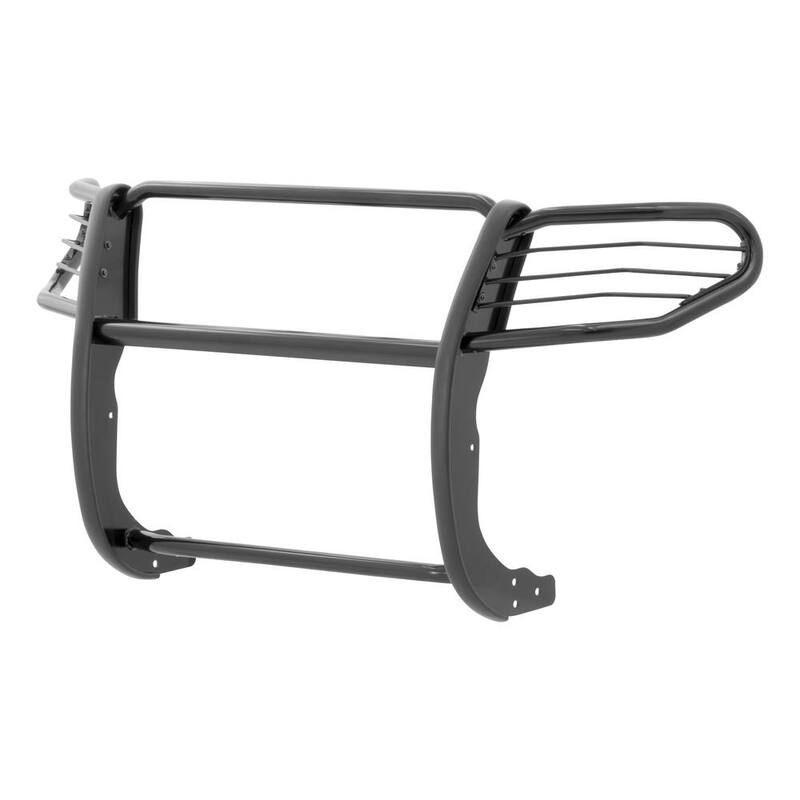Aries 1-1/2-Inch Black Steel Grille Guard, No-Drill, Select Nissan Frontier, Pathfinder - 9047