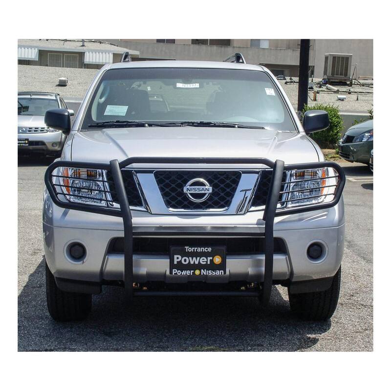 Aries 1-1/2-Inch Black Steel Grille Guard, No-Drill, Select Nissan Frontier, Pathfinder - 9047