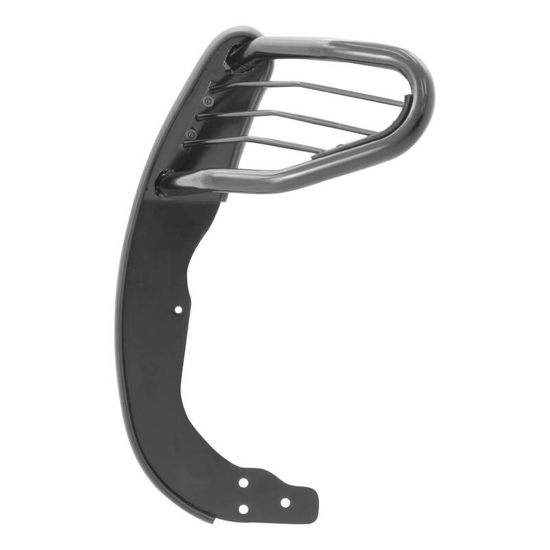 Aries 1-1/2-Inch Black Steel Grille Guard, No-Drill, Select Nissan Frontier, Pathfinder - 9047