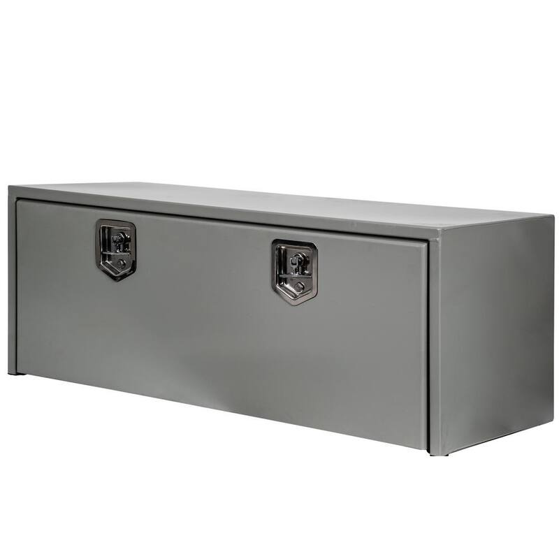 Buyers Products Company 18 in. x 18 in. x 48 in. Primed Steel Underbody Truck Tool Box - 1702910