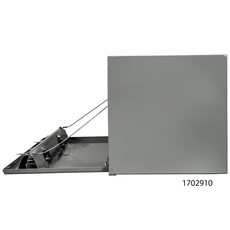 Buyers Products Company 18 in. x 18 in. x 48 in. Primed Steel Underbody Truck Tool Box - 1702910