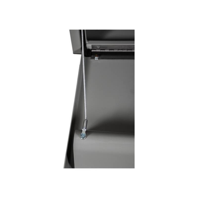 Buyers Products Company 18 in. x 18 in. x 48 in. Primed Steel Underbody Truck Tool Box - 1702910