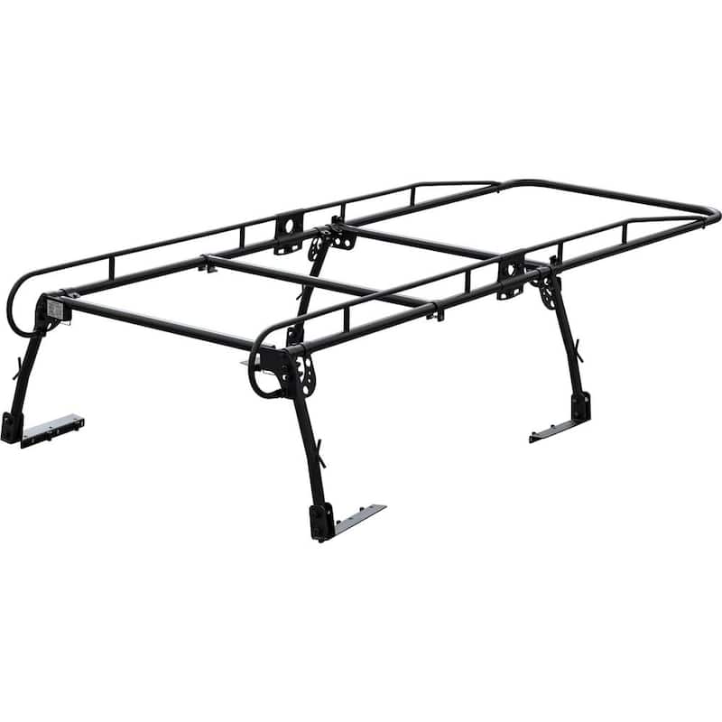 Buyers Products 13 Foot Black Steel Truck Ladder Rack - 1501153