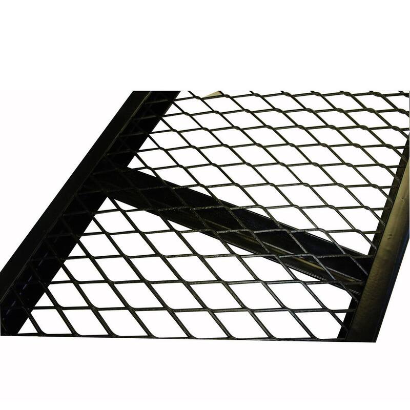 Erickson 11 in. x 80 in. Steel Centre Folding Mesh Loading Ramp - 07464