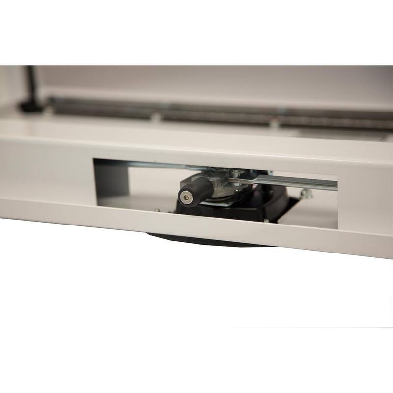 Buyers Products Company 24 in. x 24 in. x 30 in. White Steel Underbody Truck Tool Box - 1734403