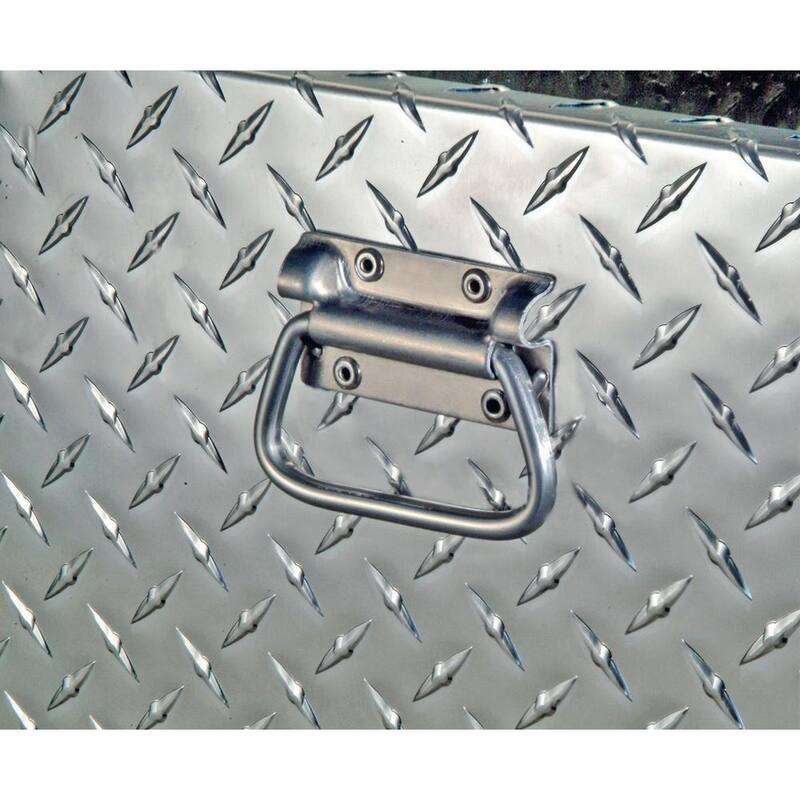 Crescent Jobox 49 in Diamond Plate Aluminum Truck Tool Box Chest - 221000D