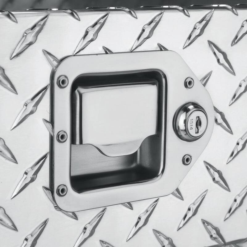 Crescent Jobox 49 in Diamond Plate Aluminum Truck Tool Box Chest - 221000D