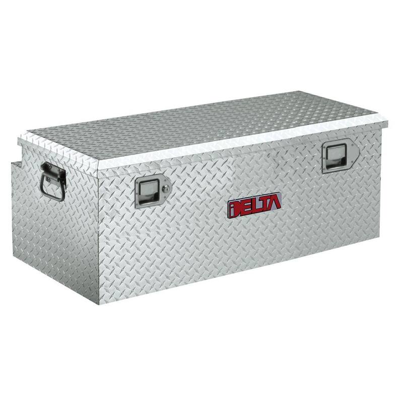 Crescent Jobox 49 in Diamond Plate Aluminum Truck Tool Box Chest - 221000D