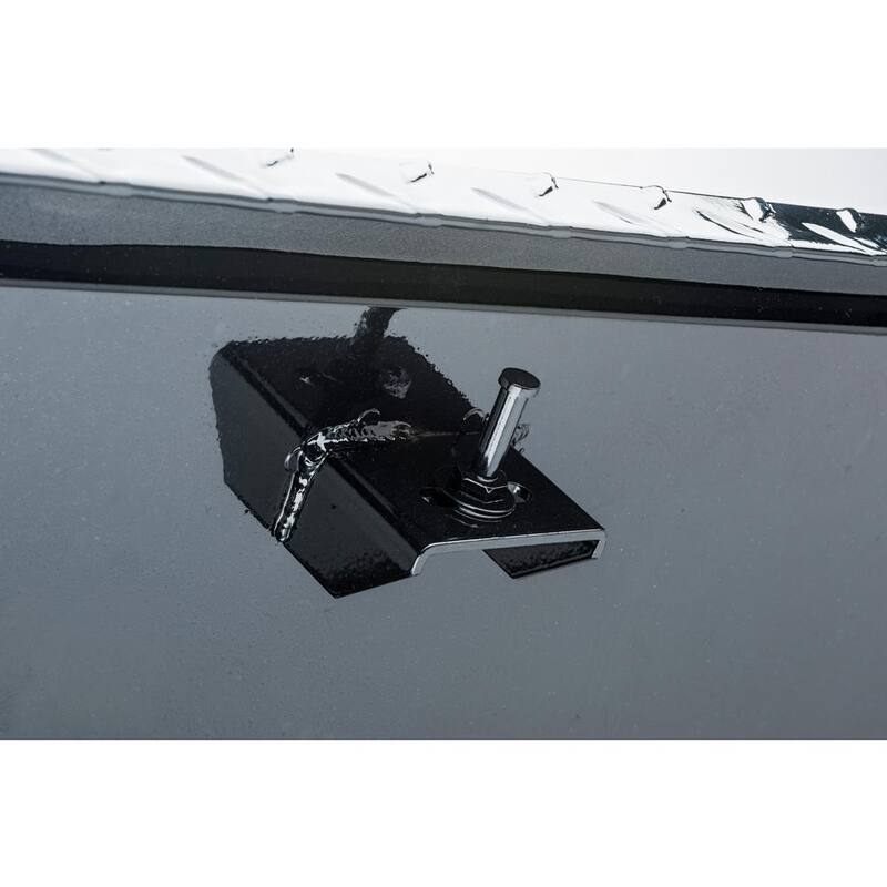 Crescent Jobox 70 in. Black Diamond Plate Aluminum Full Size Deep Crossover Truck Tool Box - 1-301002