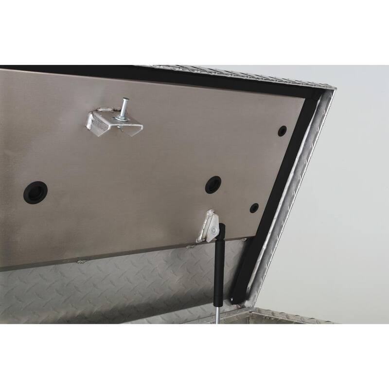 Crescent Jobox 70 in. Black Diamond Plate Aluminum Full Size Deep Crossover Truck Tool Box - 1-301002