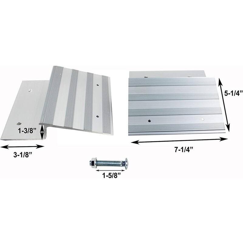 MaxxHaul 8 in. W 700 lbs. Capacity Aluminum Ramp Top Kit - 80439