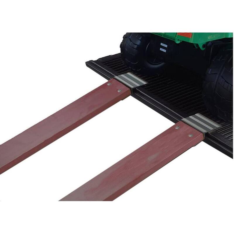 MaxxHaul 8 in. W 700 lbs. Capacity Aluminum Ramp Top Kit - 80439