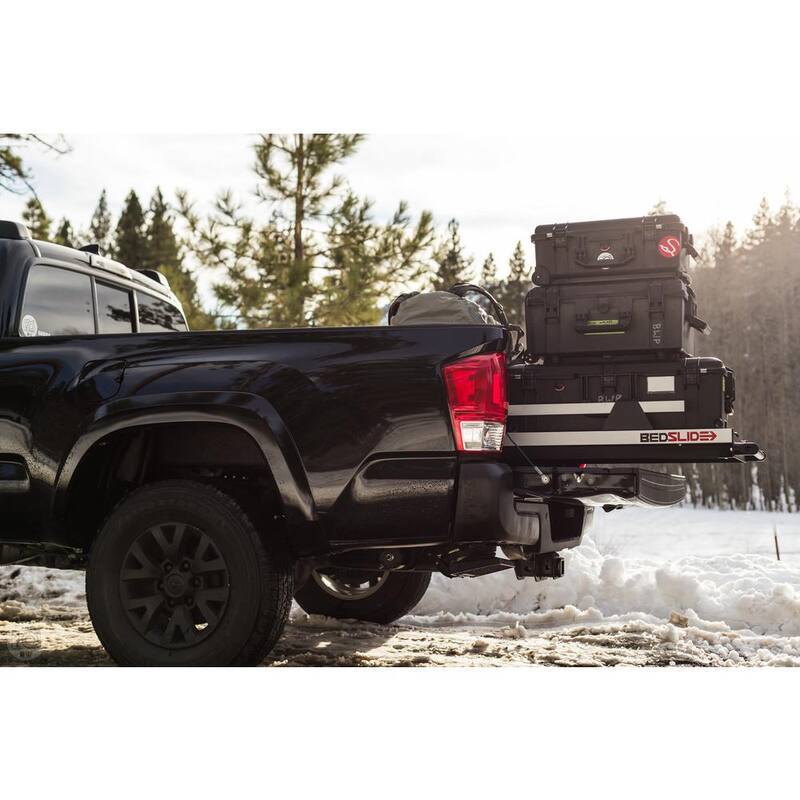 BEDSLIDE 1000 lbs. Capacity 75% Extension Truck, Van and SUV Slide Out Tray - 10-7041-CLB