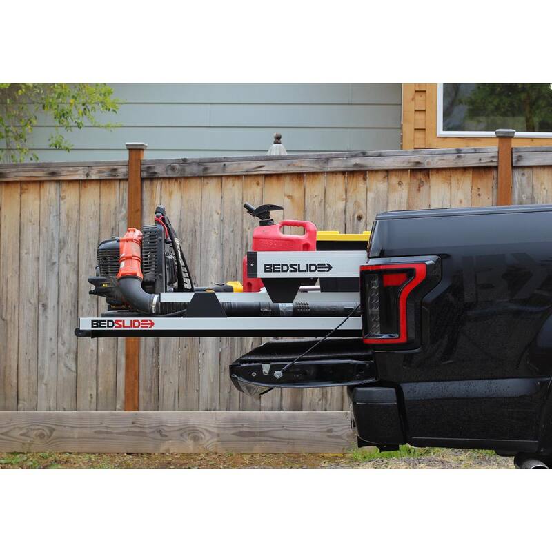 BEDSLIDE 1000 lbs. Capacity 75% Extension Truck, Van and SUV Slide Out Tray - 10-7041-CLB