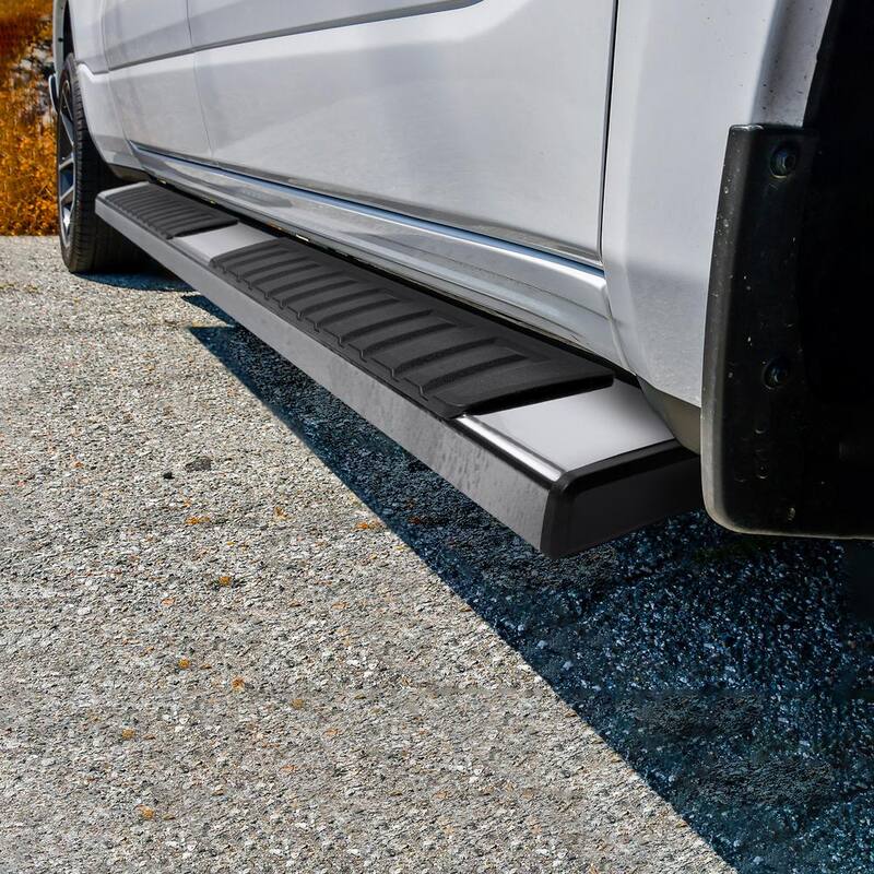 VEVOR Running Boards, 6 in. Step Bars Compatible with 2009-2018 Dodge Ram Crew Cab, Stainless Steel Side Steps Nerf Bars - KCTJBZDS2009Q4BQ4V0-0813